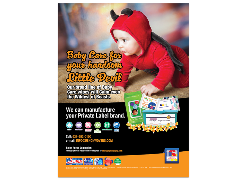 StoreBrands Baby Care Private Label Manufacture Ad